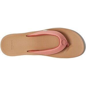 Sanuk Women's Cosmic “Yoga Mat” Thong Sandal: Baked Clay Waterproof Comfort Flip